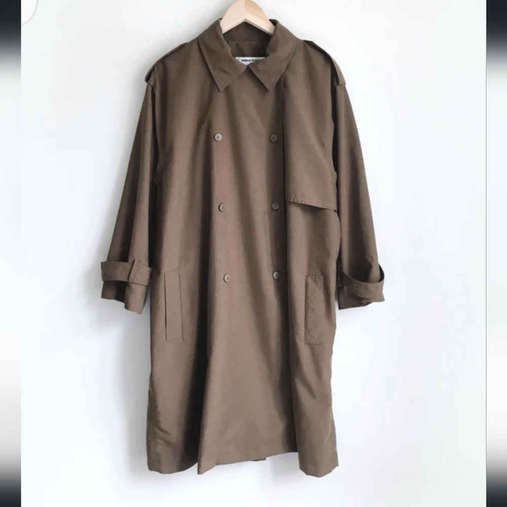 Sonia Rykiel Paris oversized vintage trench